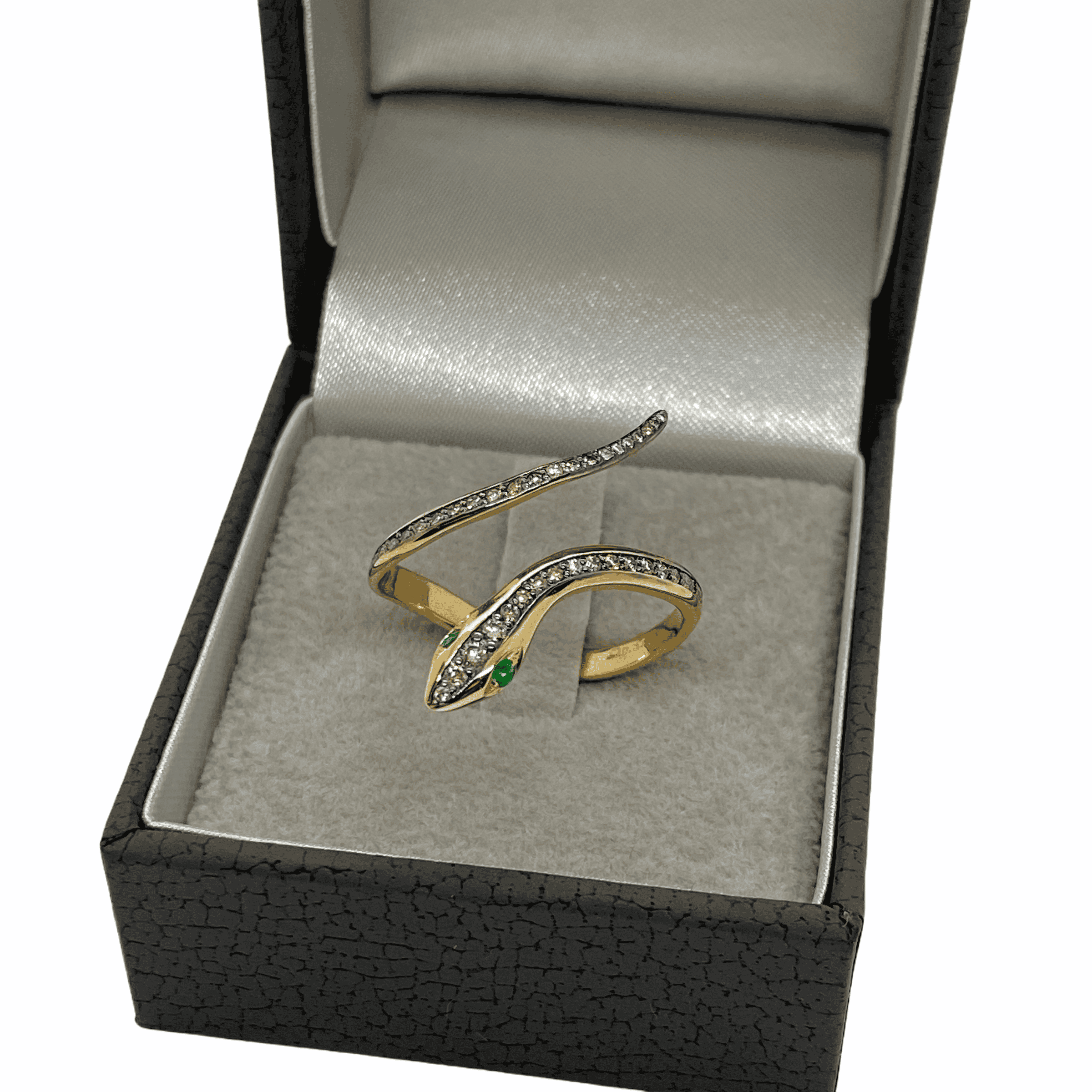 Impressive long snake ring — Melina Fachidis (4)