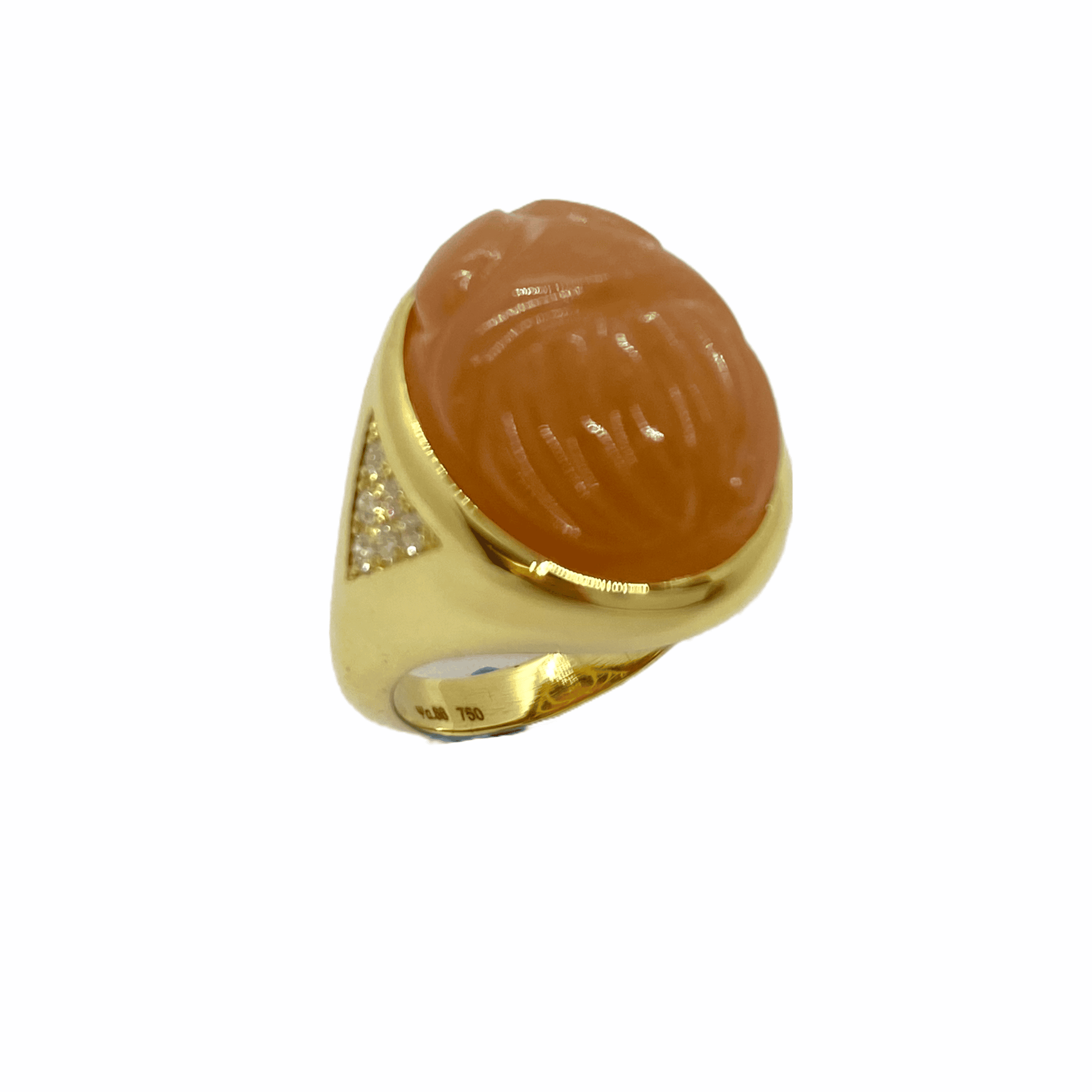 Beetle moonstone pinky ring — Melina Fachidis (2)