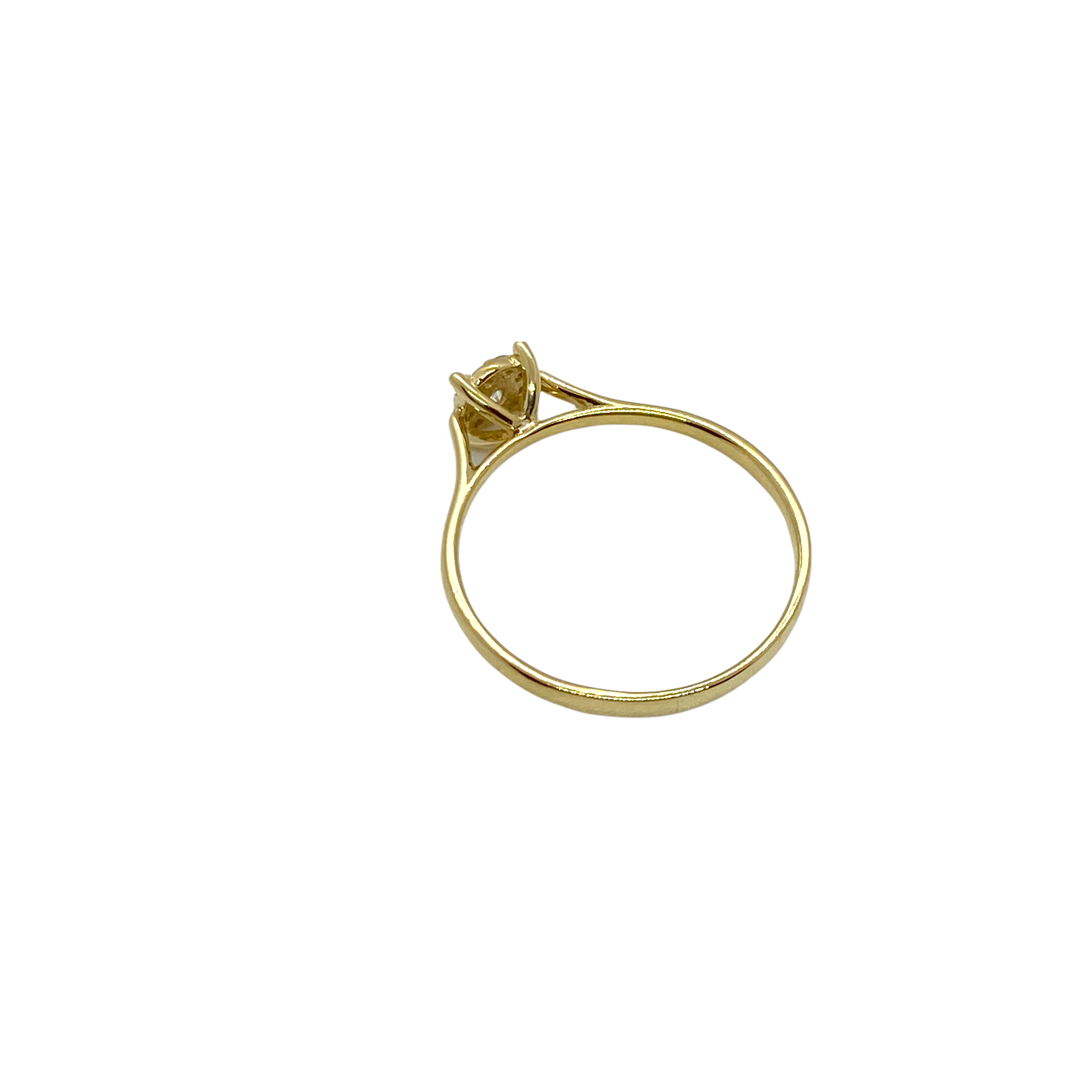 Elegant solitaire diamond ring — Melina Fachidis (7)