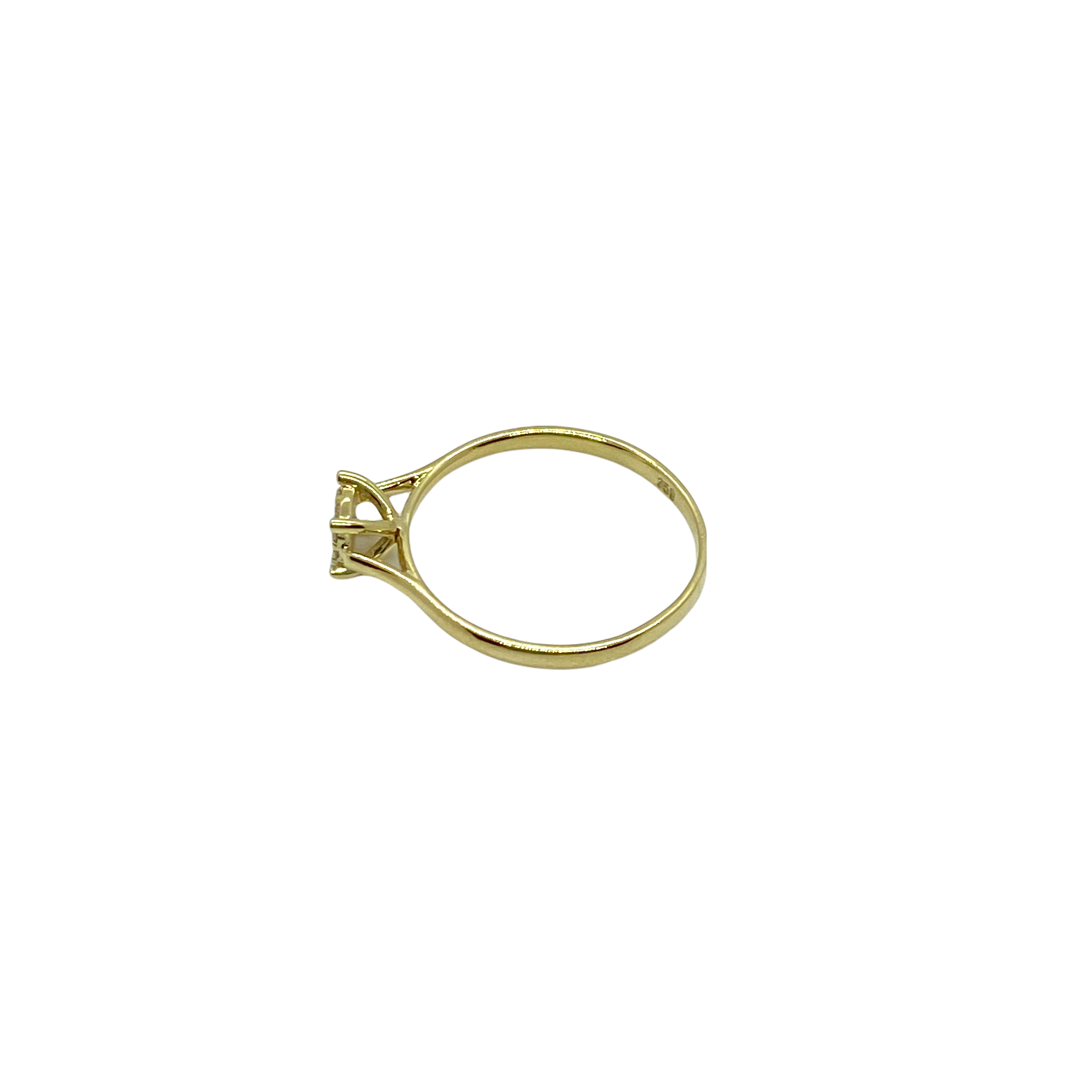 Elegant solitaire diamond ring — Melina Fachidis (6)