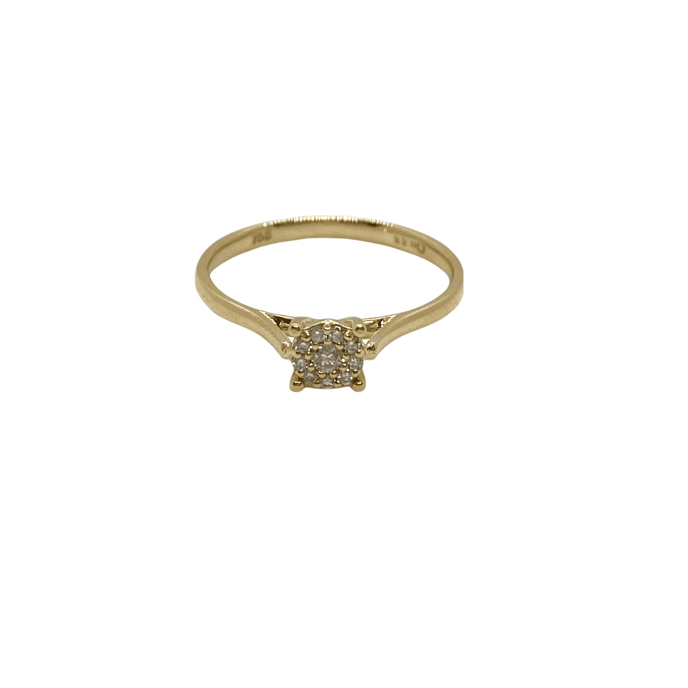 Elegant solitaire diamond ring — Melina Fachidis (5)