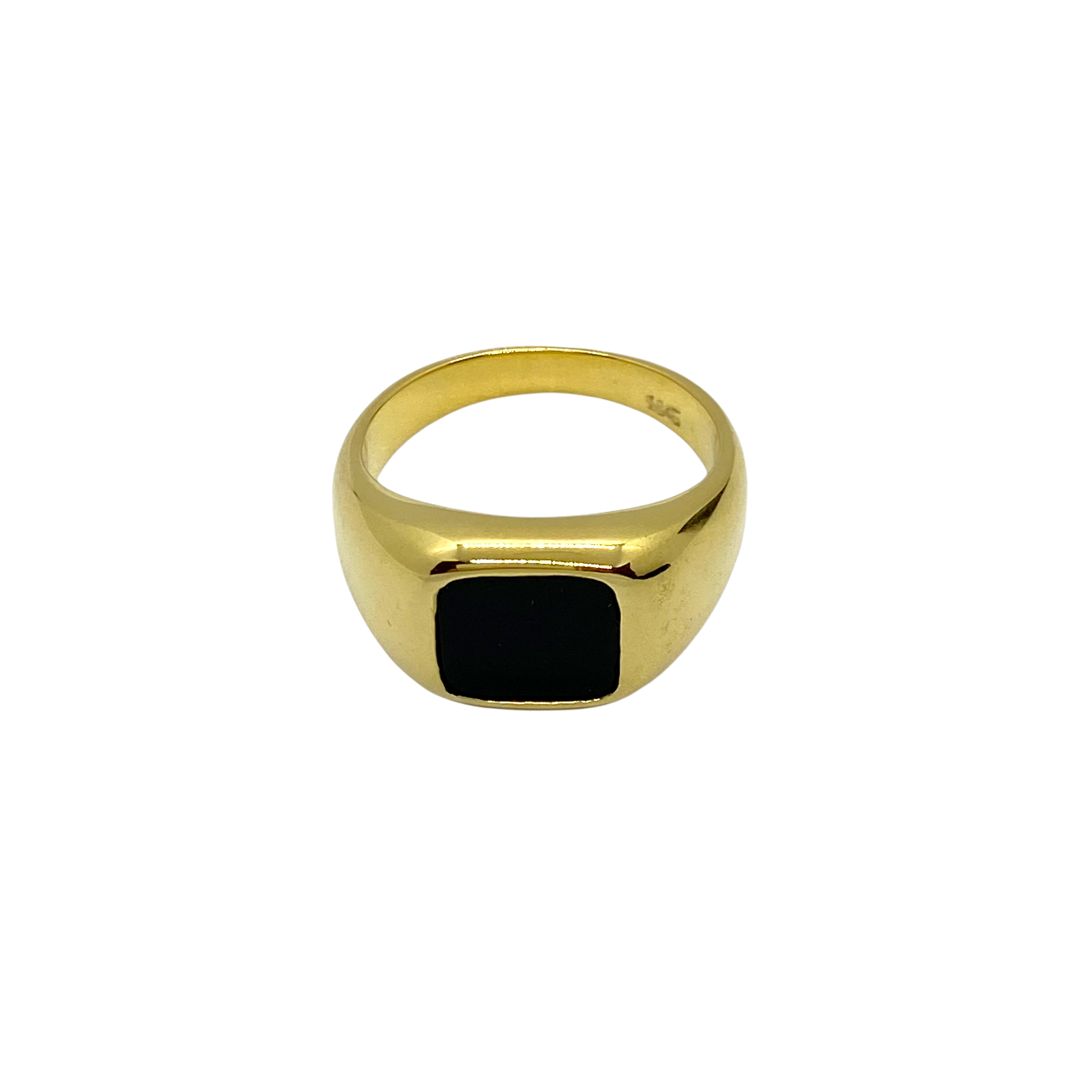 Men’s black onyx signet ring — Melina Fachidis (5)