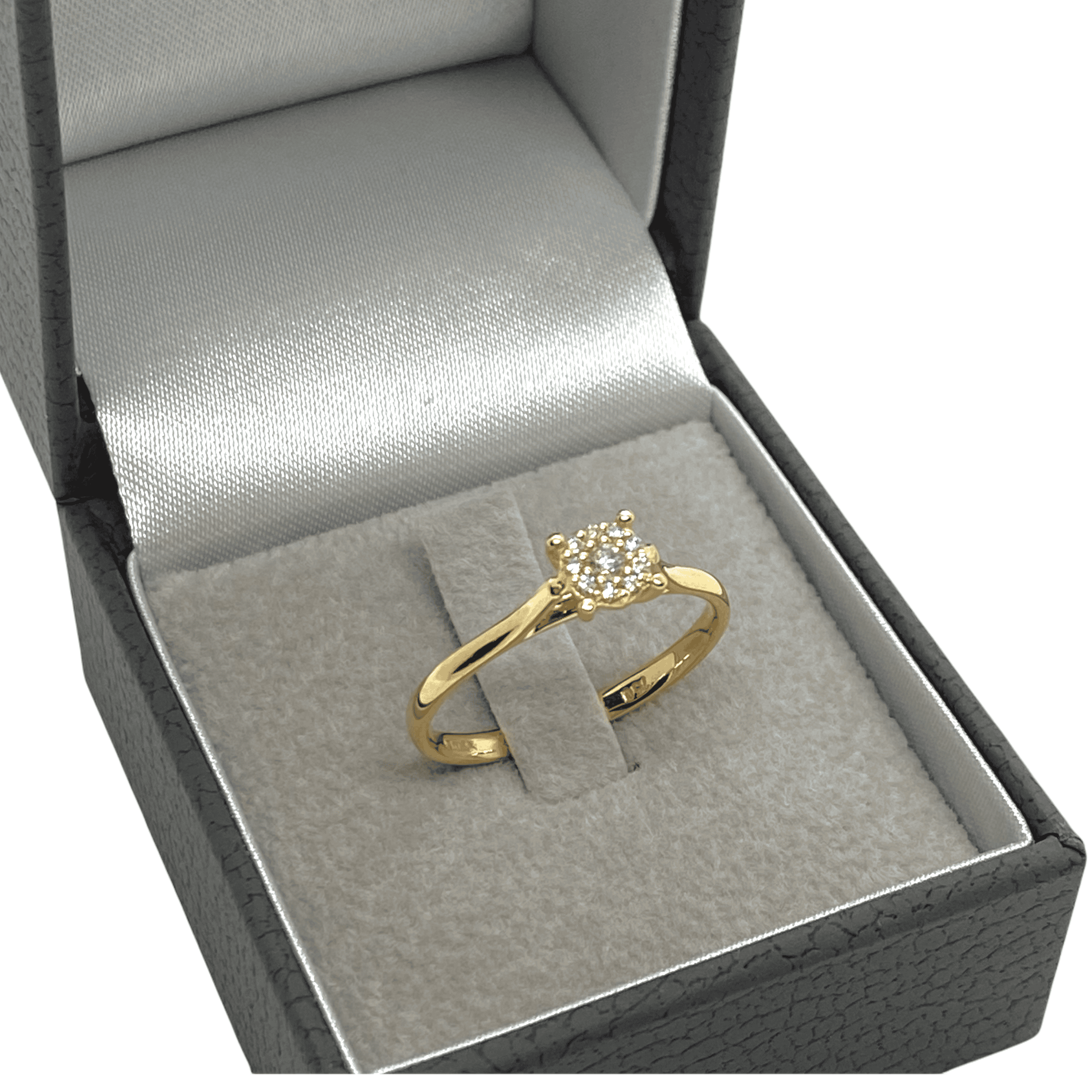 Elegant solitaire diamond ring — Melina Fachidis (2)