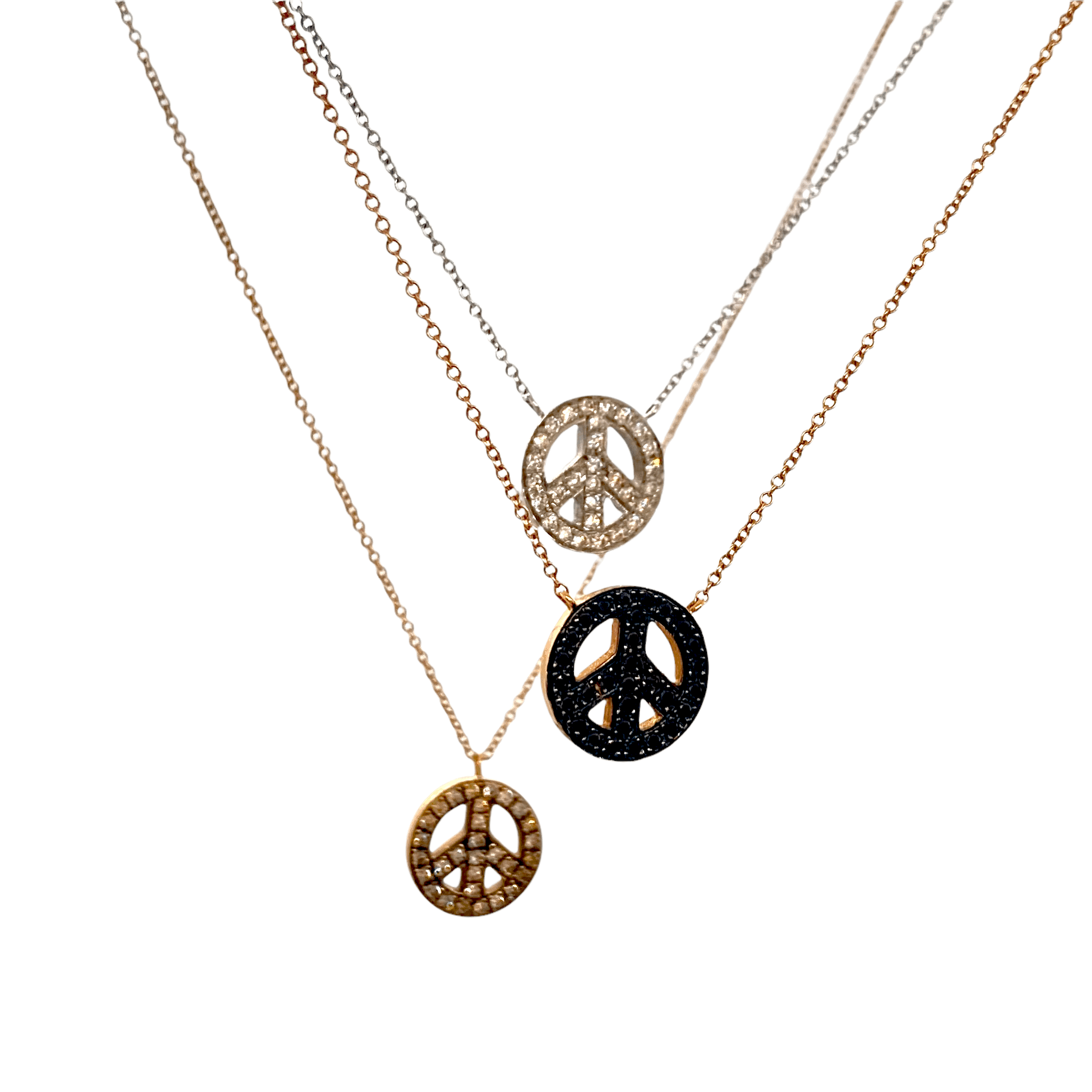 Peace charm pendant — Melina Fachidis (2)