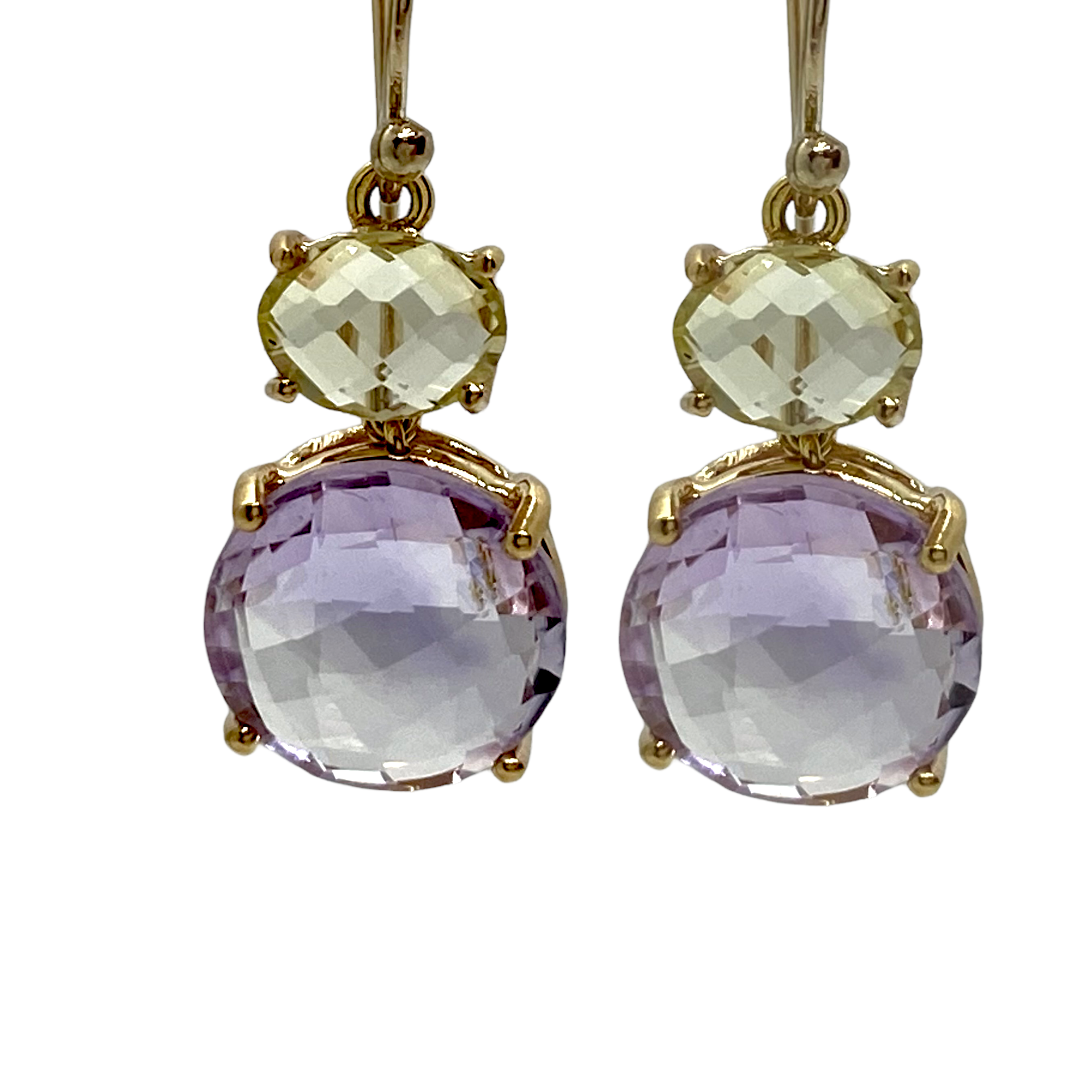 Two stones Candy earrings — Melina Fachidis (2)