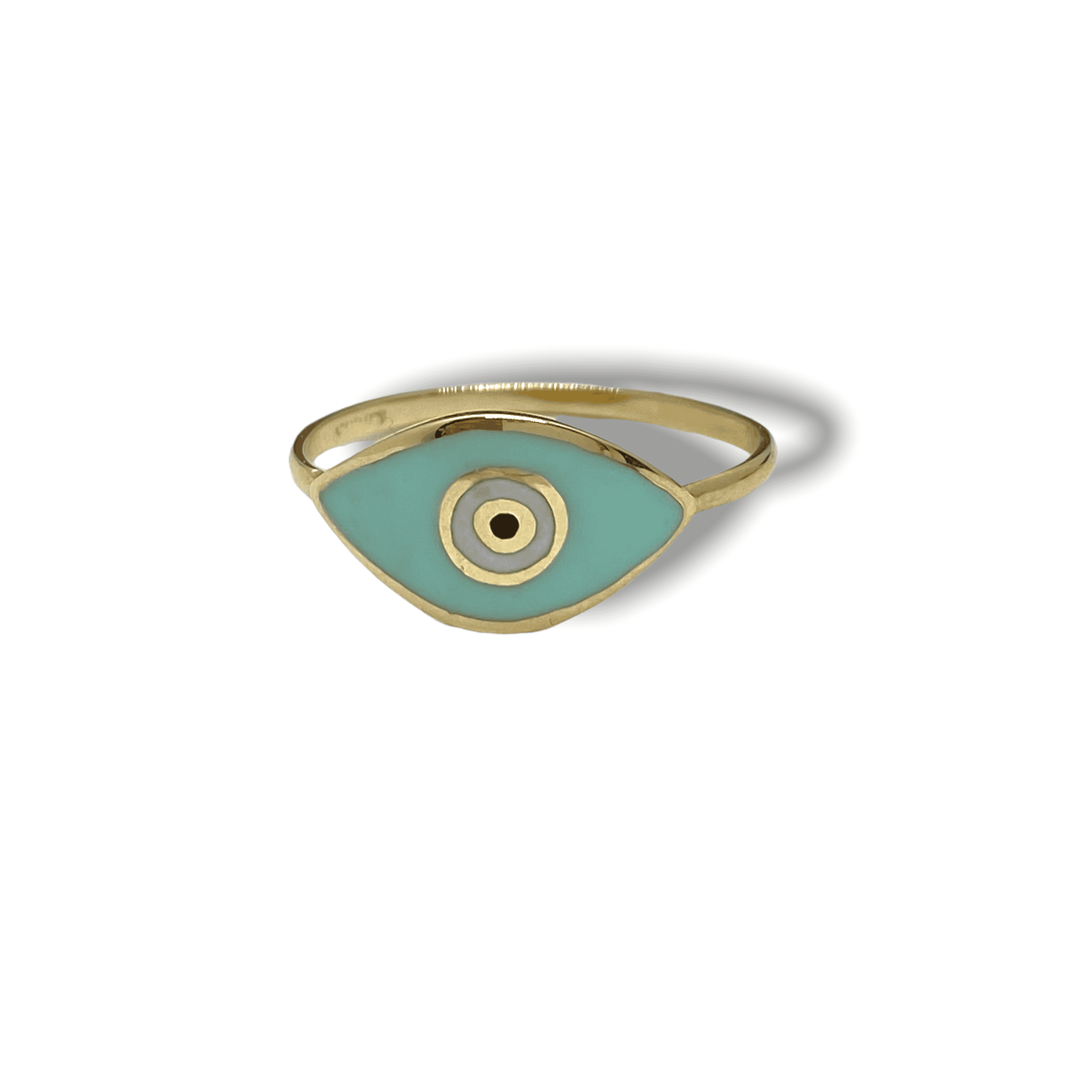 Eye design enameled ring — Melina Fachidis (2)