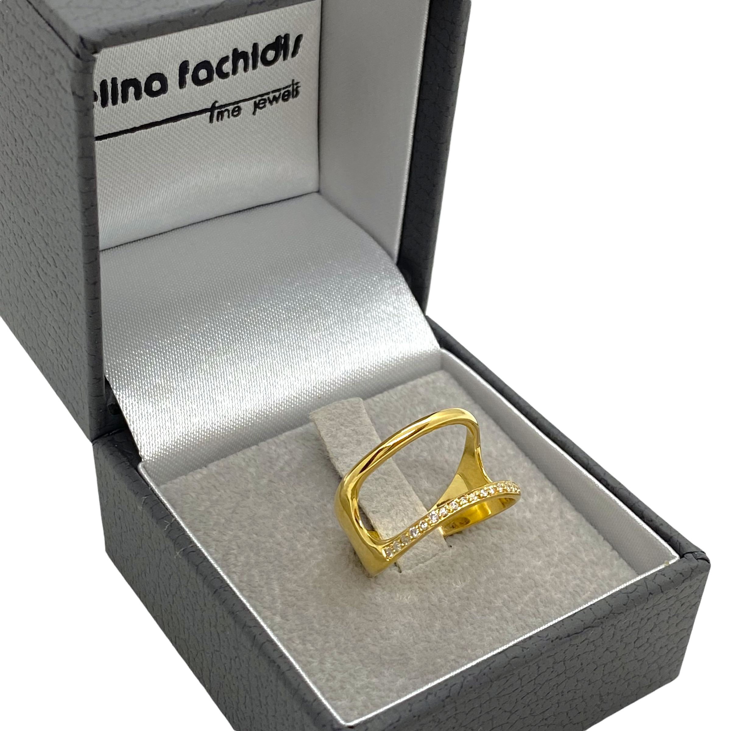 Chevalier ring two lines minimal design — Melina Fachidis (2)