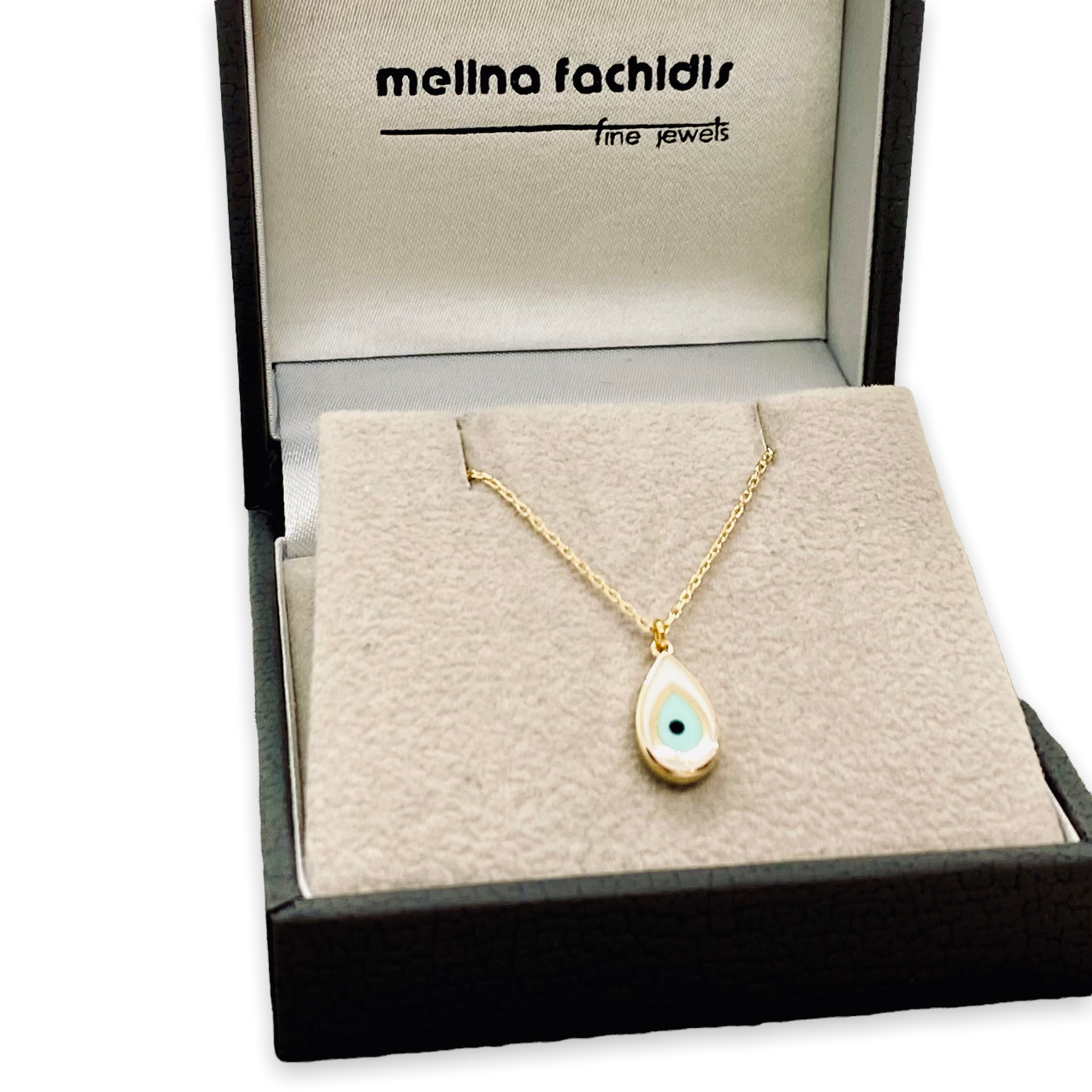Drop eye turquoise pendant — Melina Fachidis (4)