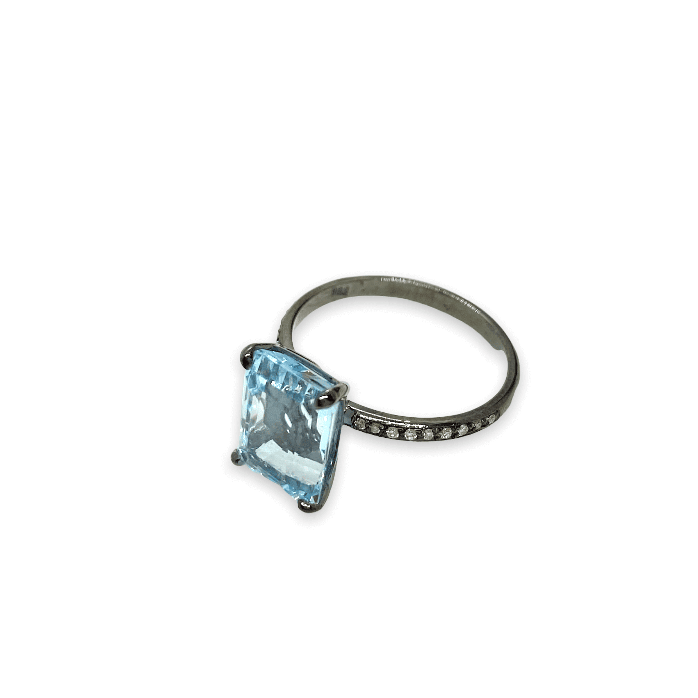 Aqua rectangular ring — Melina Fachidis (3)