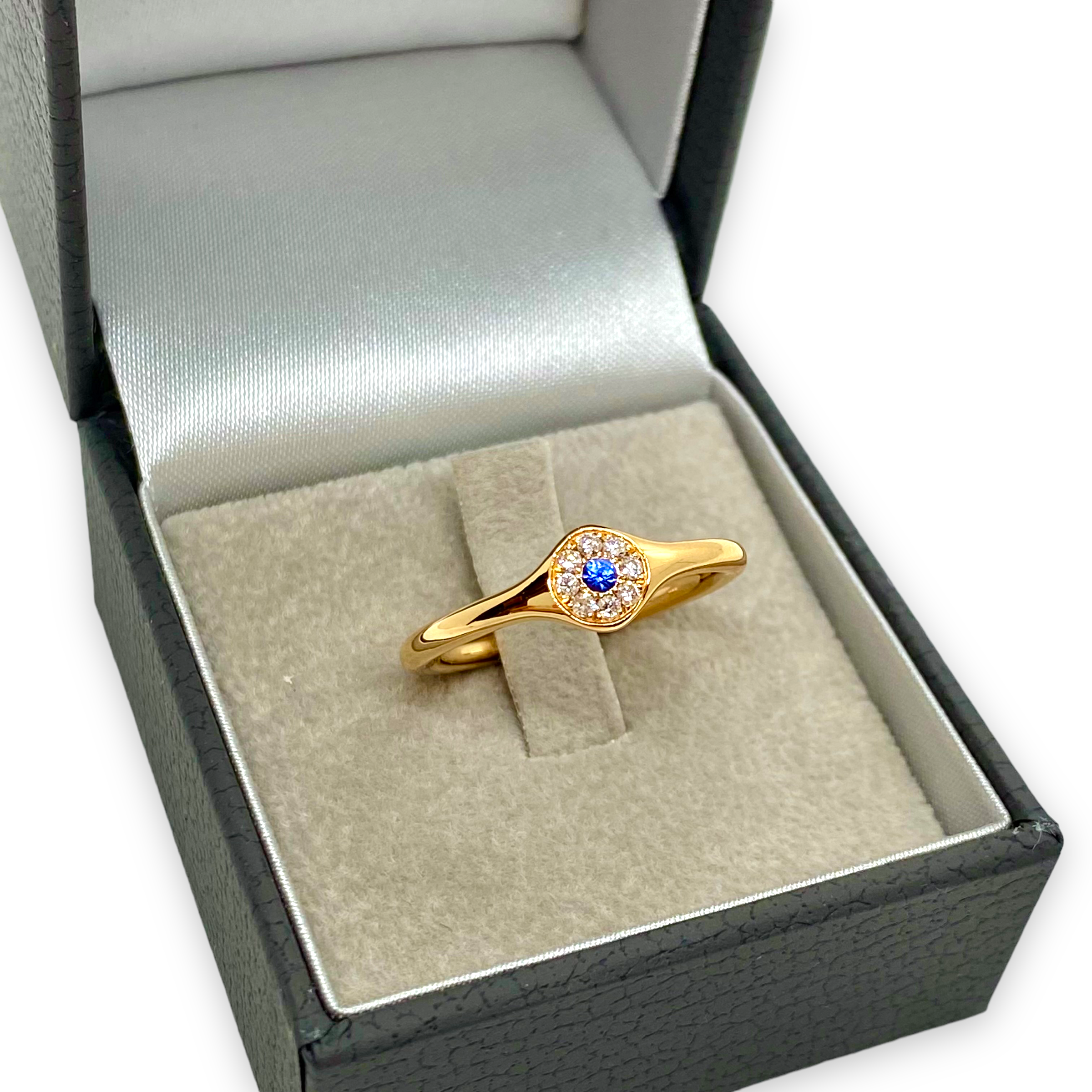 Round eye 18k rose gold ring — Melina Fachidis (6)