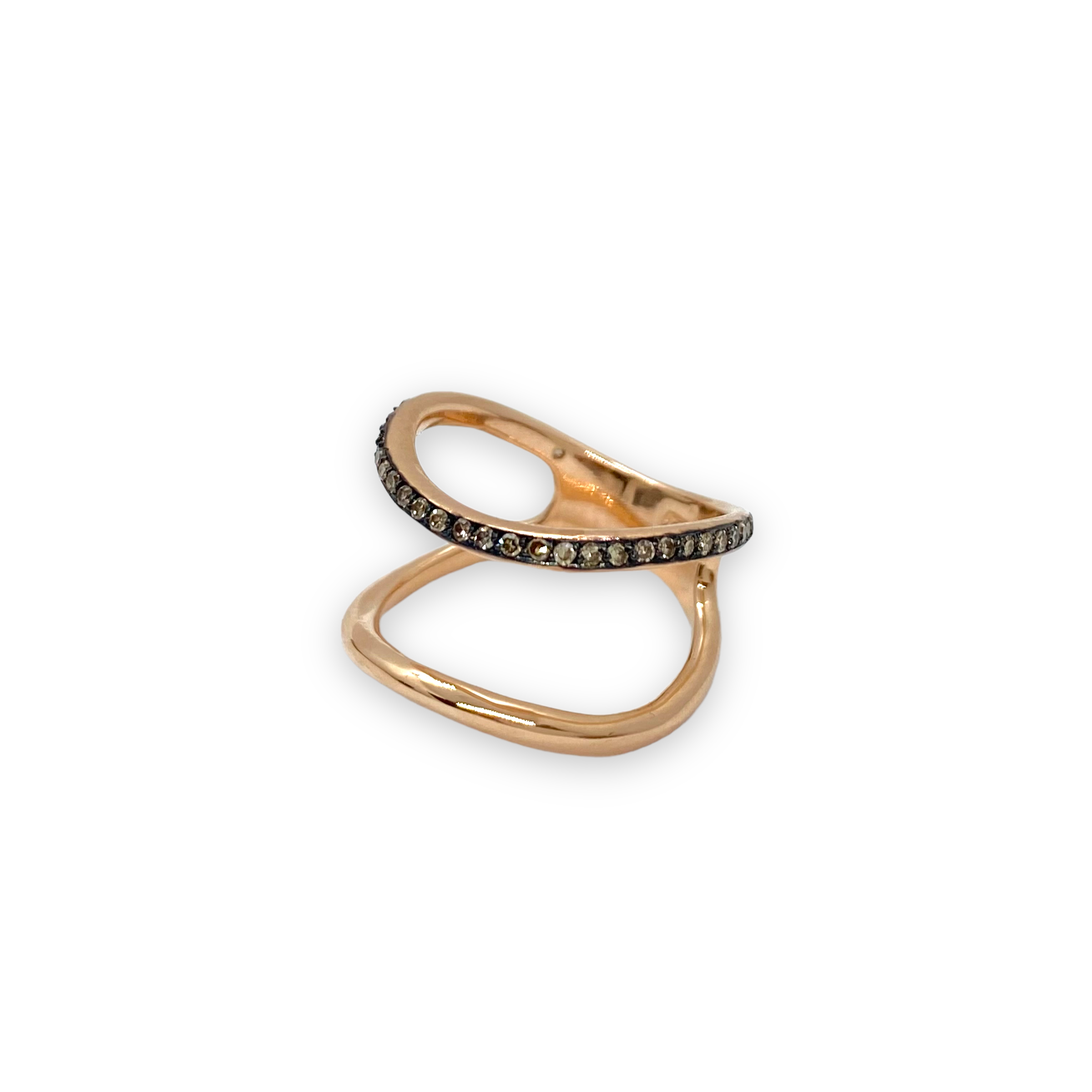Double line diamond ring — Melina Fachidis (2)