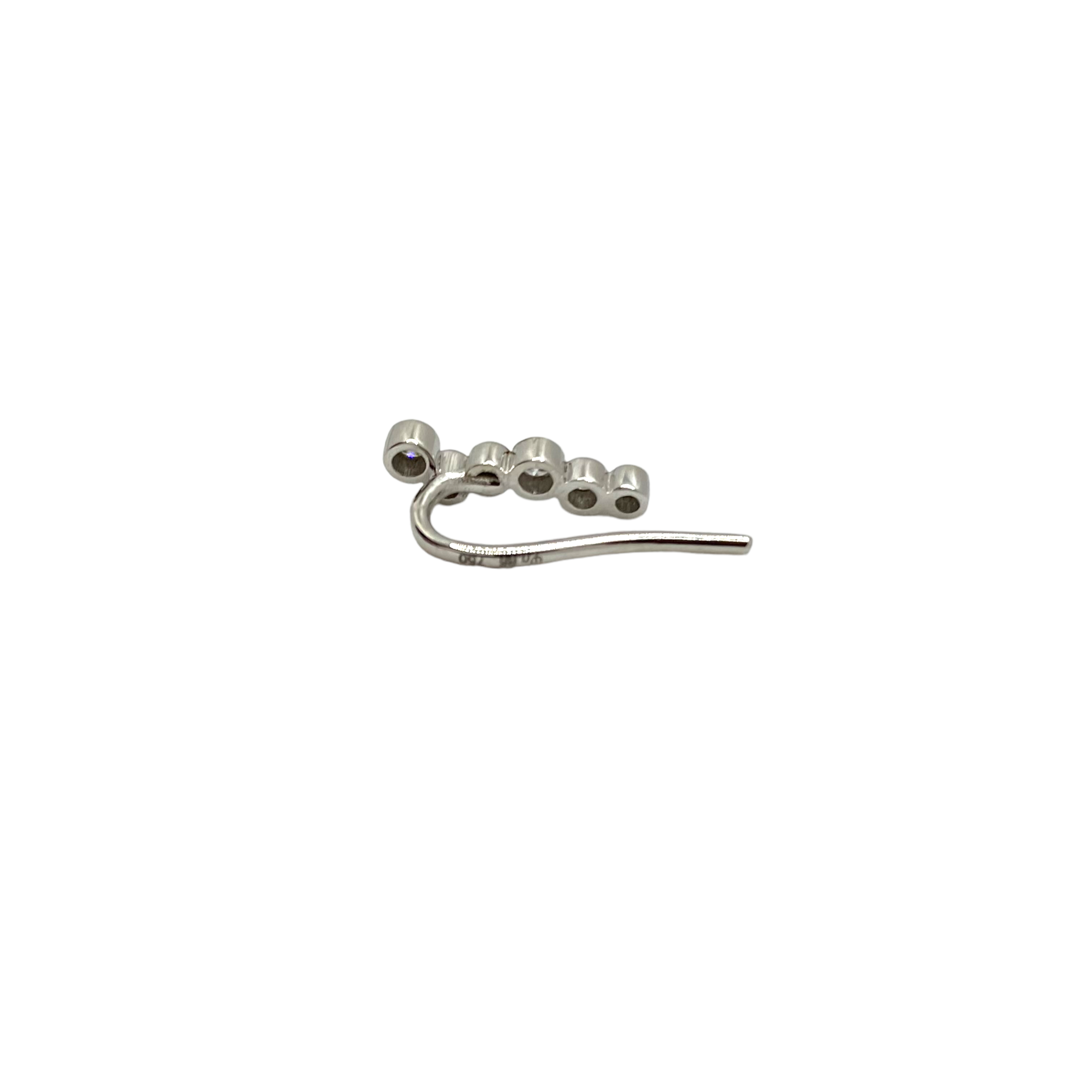 Single climber small diamond earring — Melina Fachidis (5)