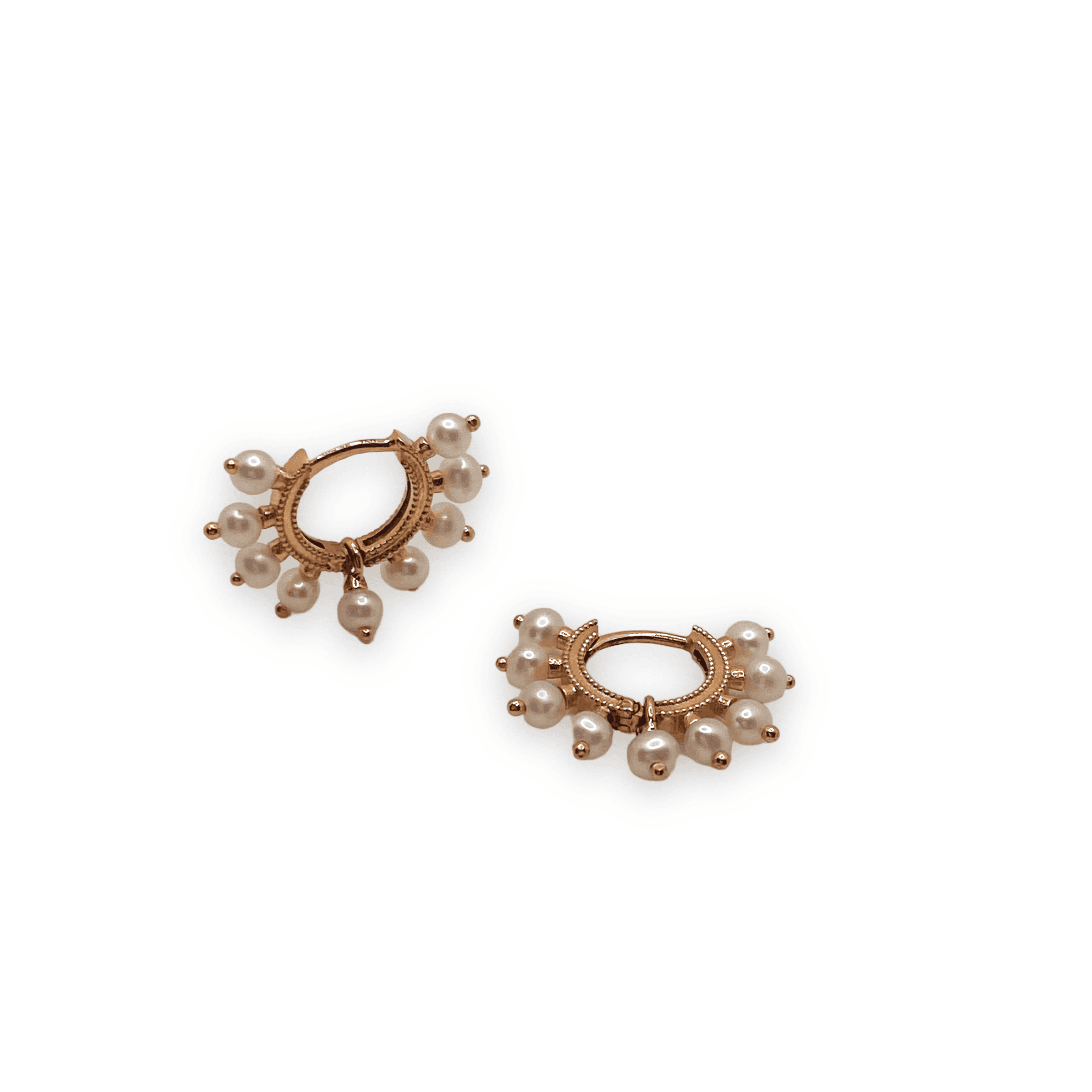 Pearl small hoops — Melina Fachidis (6)