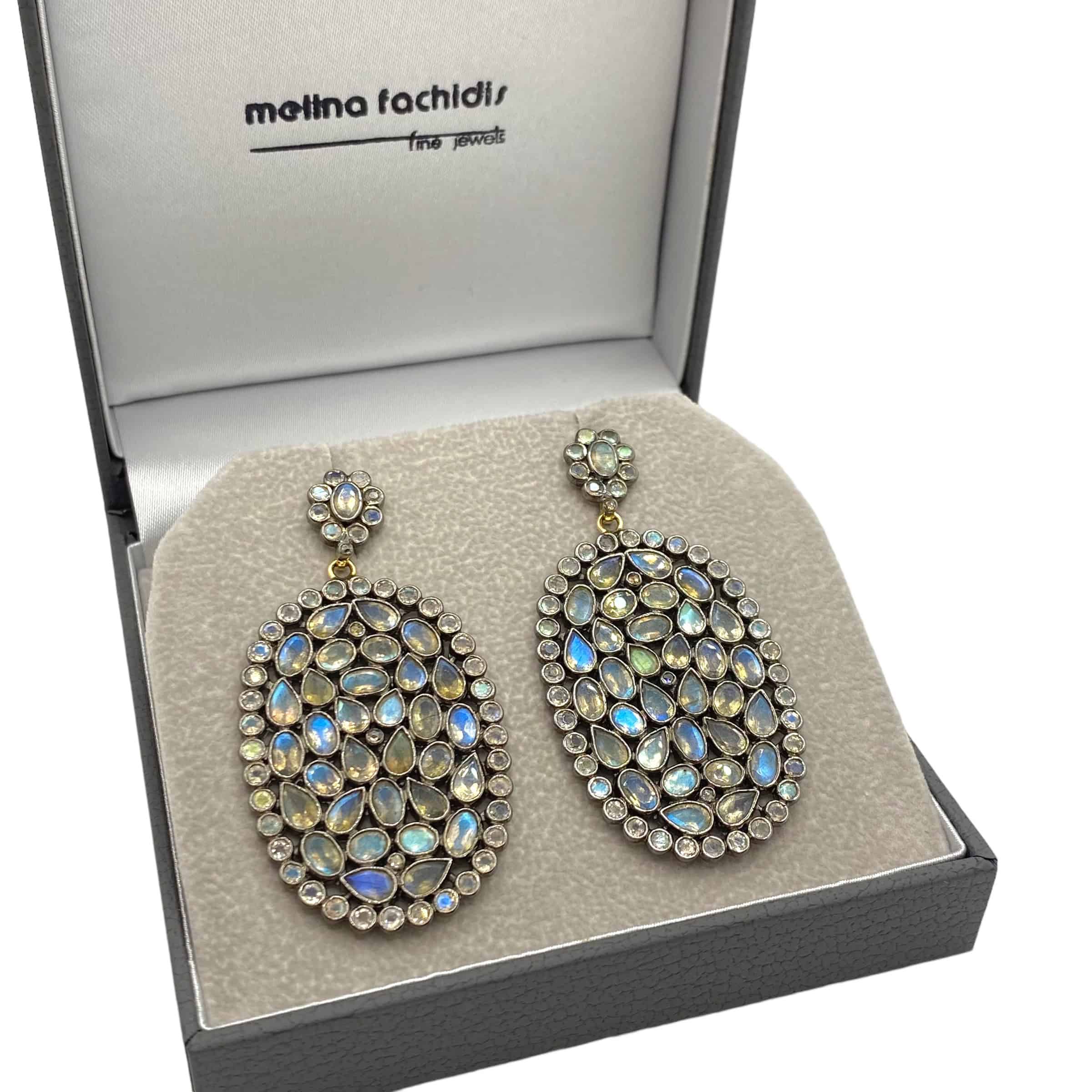 Labradorite and diamond oval earrings — Melina Fachidis (6)