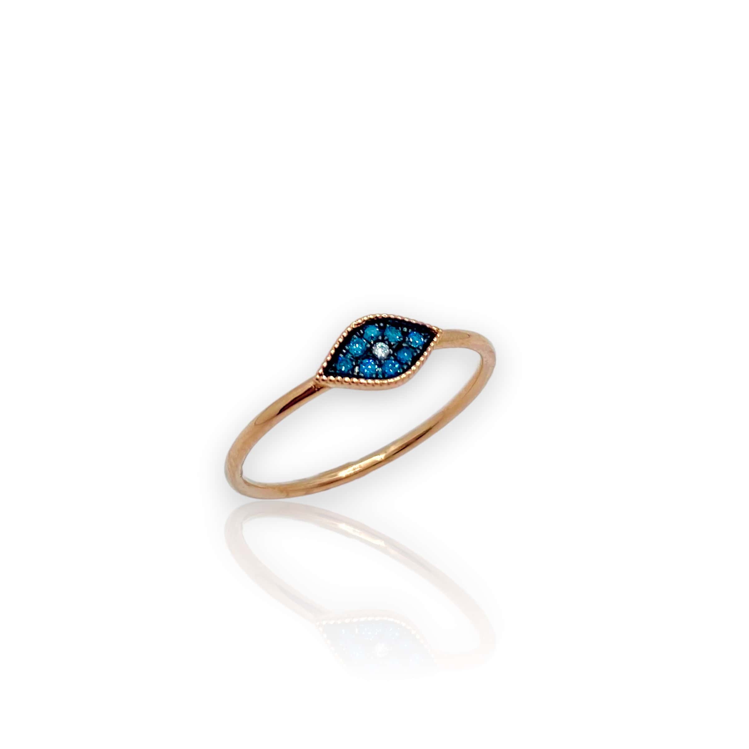 Blue diamond eye ring — Melina Fachidis (3)