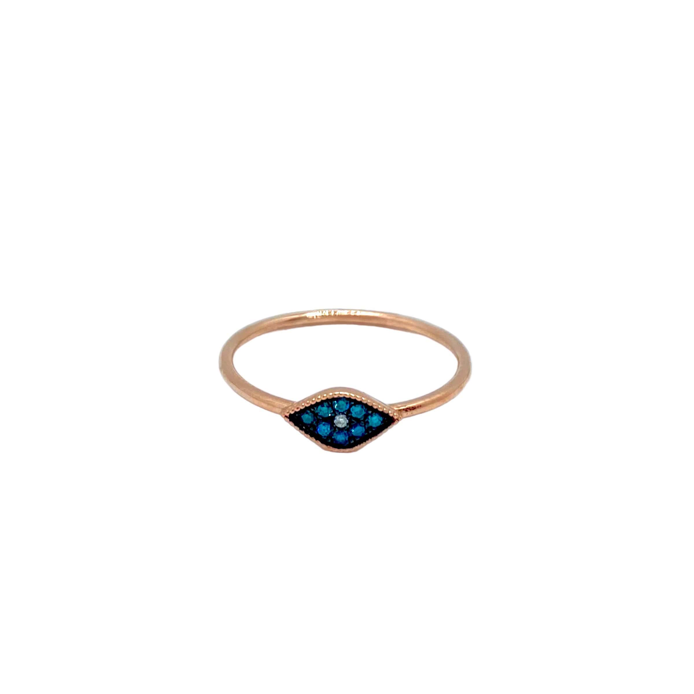 Blue diamond eye ring — Melina Fachidis (5)