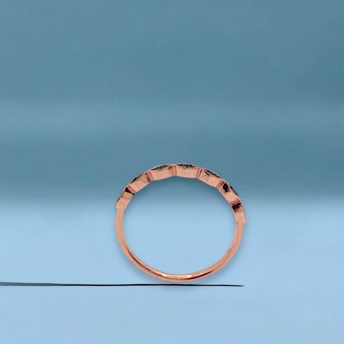 Tiny eyes tsavorites half band — Melina Fachidis (4)